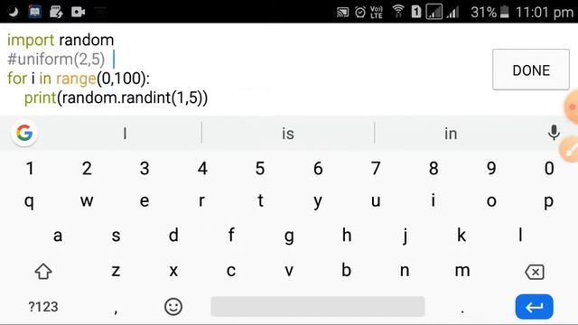 Python random module basic смотреть онлайн