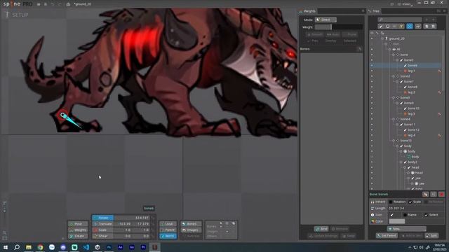 Spine 2D Game Character Animation - Live 22/02/2023