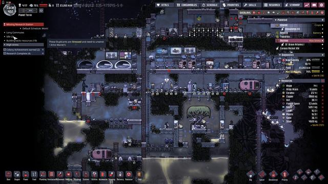 Planet Terror 44, Oxygen Not Included, Spaced Out, Lets Play смотреть онлайн