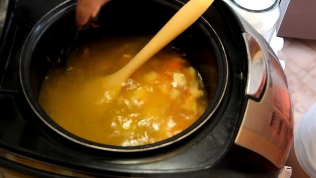 Куриный суп с лапшой в мультиварке смотреть онлайн