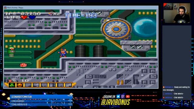 [Neo-Geo / Arcade 1991] Blue's Journey смотреть онлайн