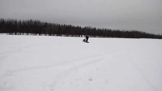 Мотобуксировщик Бурлак М в республике Коми смотреть онлайн