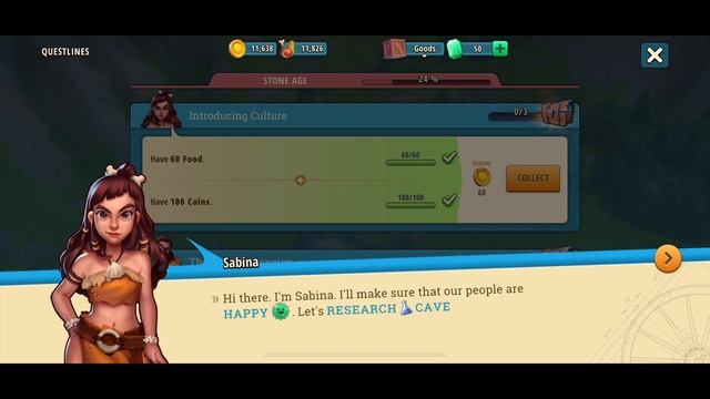 RISE OF CULTURES - Gameplay Walkthrough Part 1 - Stone Age (iOS, Android) смотреть онлайн