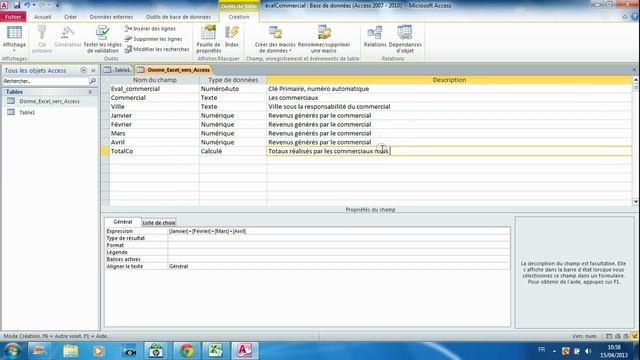 import excel vers access смотреть онлайн