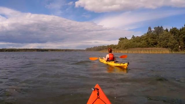 Kayaking in Torp, Eckerö, Åland смотреть онлайн