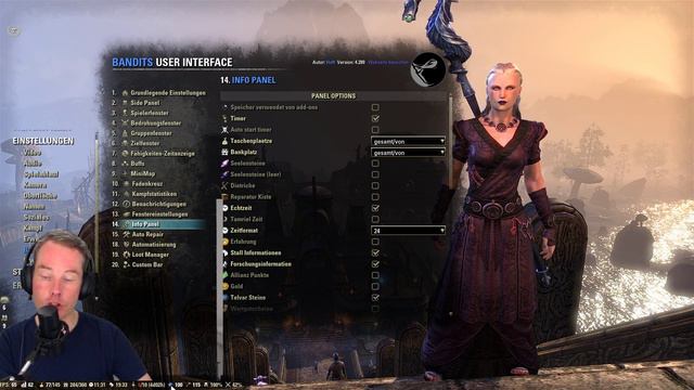 The Elder Scrolls Online Greymoor Oberfläche Anpassen / Bandits User Interface