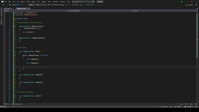 Part 03 - Git repository and Application class смотреть онлайн
