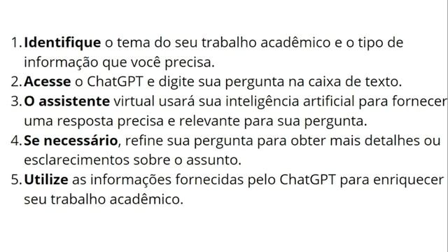 Como Usar o ChatGPT Para Trabalhos Acadêmicos? (Passo a Passo) смотреть онлайн