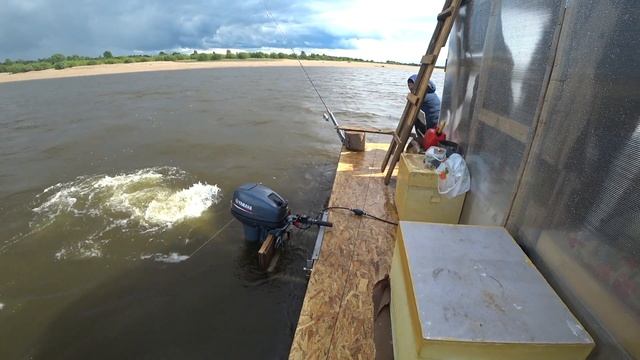 Сплав на плоту 2019 (4 часть) Неделя на реке Вятка. Рыбалка. Хачапури. Руль-Штурвал. Rafting 2019 смотреть онлайн