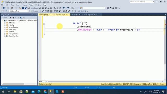 SQL Server ROW_NUMBER() Function смотреть онлайн