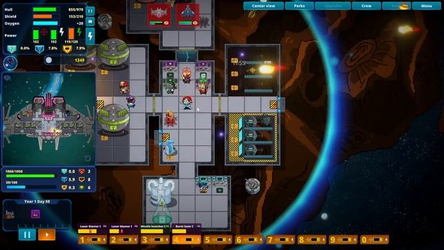 Meteor Showers Are DANGEROUS in Rogue Station смотреть онлайн