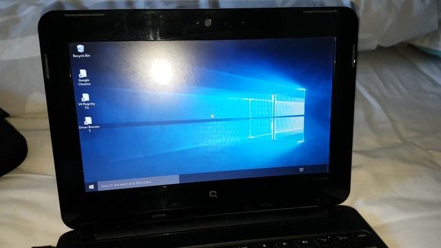 November 2017 COMPAQ MINI CQ10-500 netbook does run Windows 10 now sold смотреть онлайн
