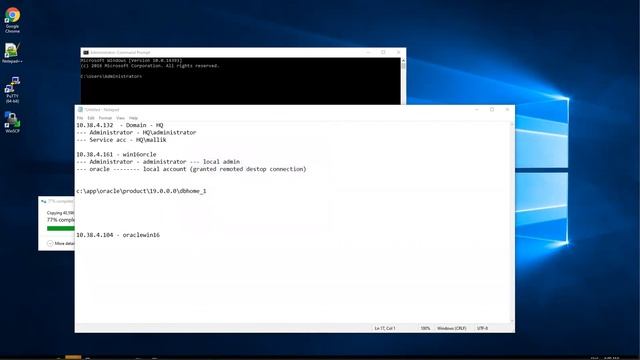 19c Oracle Database Installation on Windows Server 2016 | Local Account | Service Account смотреть онлайн