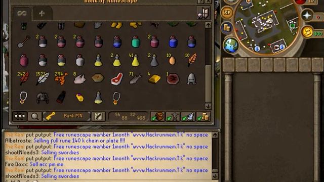 Runescape SnM-BonGa | Bank Video | Update! смотреть онлайн