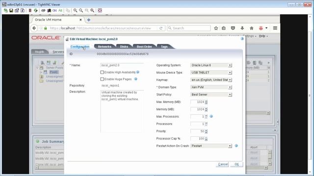 ORACLE VM SERVER FOR X86 - IMPLEMENTATION - Managing Virtual Machines (10-14) смотреть онлайн