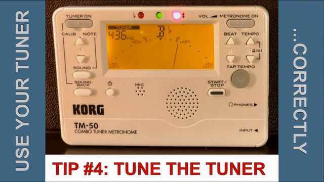 How To Use a Tuner Tip #4. TUNE THE TUNER. Cornet/Trumpet, Horn, Baritone, Euphonium, Trombone, Tub смотреть онлайн