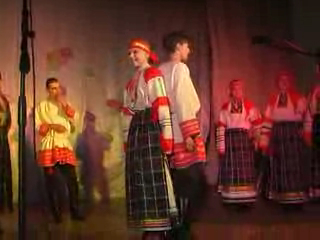 Покровские посиделки. Игра "В голубков" - фольклорный ансамбль Русские сувениры 2007 смотреть онлайн