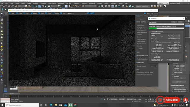 Interior Lighting in Corona for 3ds Max (#CORONARENDER #3DSMAX #LIGHTING #photorealism смотреть онлайн