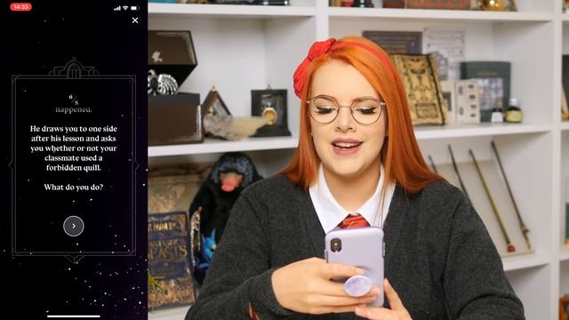 The (NEW) Hogwarts Sorting Ceremony - Wizarding World | Cherry Wallis смотреть онлайн