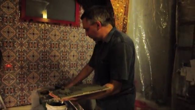 Укладка плитки на потолок.Центр 3. смотреть онлайн