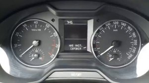 ШКОДА ОКТАВИЯ ГОРИТ  ЕРС+ЧЕК ( попытка номер 2)