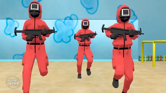 Huggy Wuggy Vs Freddy & Mario - Squid Game Challenge Poppy Playtime & Fnaf Animation #10 смотреть онлайн