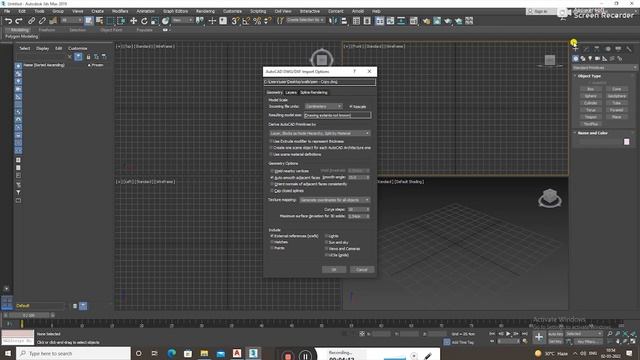 how to import auto cad file to 3ds max , Malayalam смотреть онлайн