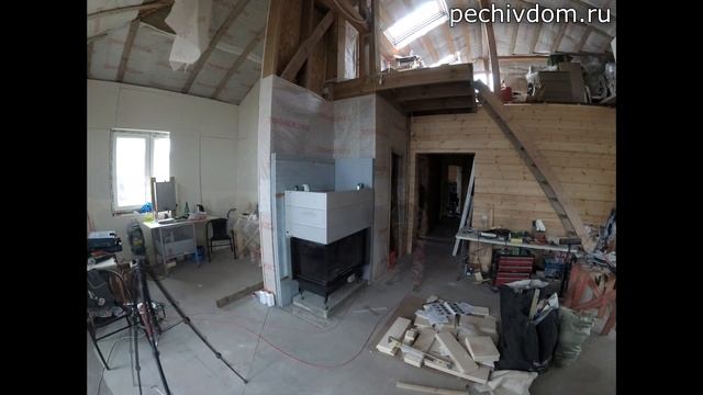 Установка камина,Romotop HEAT R/L 3G L 81.51.40.01, Time-lapse