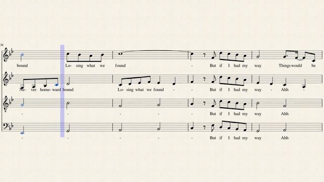 If I Had My Way (Frank Wildhorn) - Arrangement for SATB смотреть онлайн