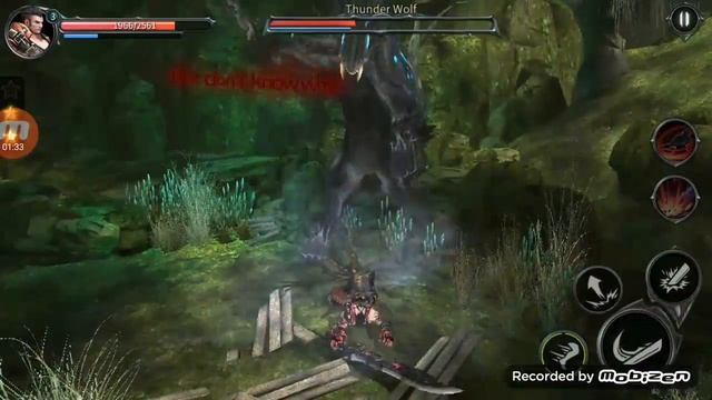 Clear Boss Thunder Wolf - The World 3 Rise of Demon - Android iOS Action RPG Game смотреть онлайн