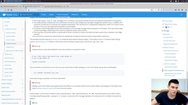 Установка docker и docker-compose смотреть онлайн