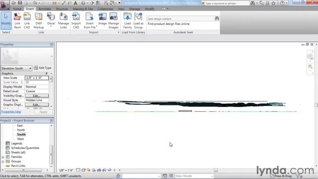 Revit Architecture Tutorial - How to work with DWG files смотреть онлайн