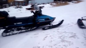 Снегоход из Мотобуксировщика! Карельские умельцы,!