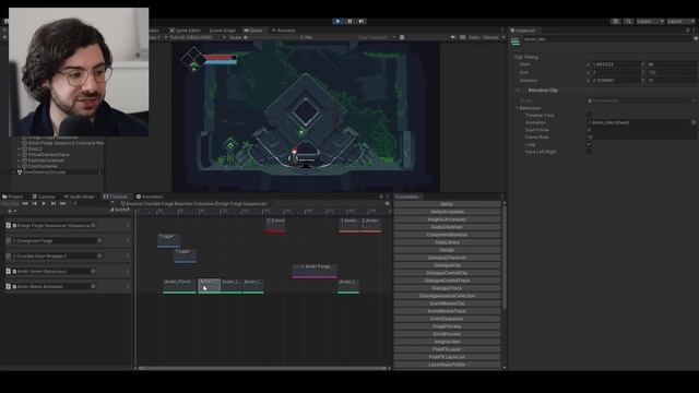 Crafting immersive stories in my pixel indie game смотреть онлайн