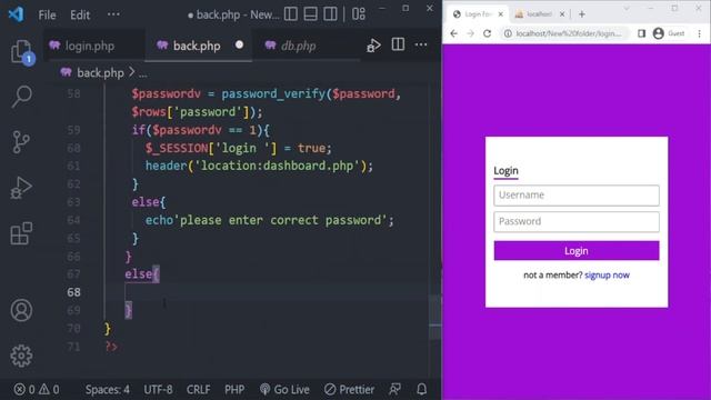 How To Create A Login System Using PHP And Mysql смотреть онлайн