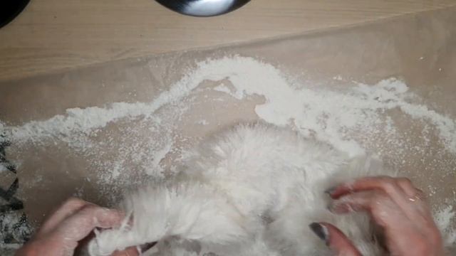 Как почистить белый мех смотреть онлайн