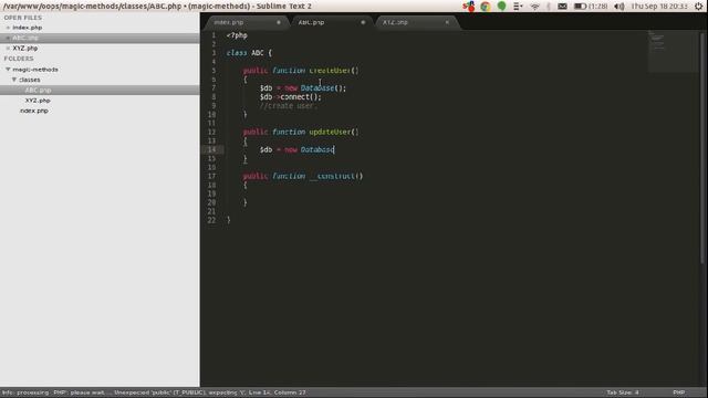 PHP in Hindi PHP Magic Methods in Hindi construct 3 15 смотреть онлайн