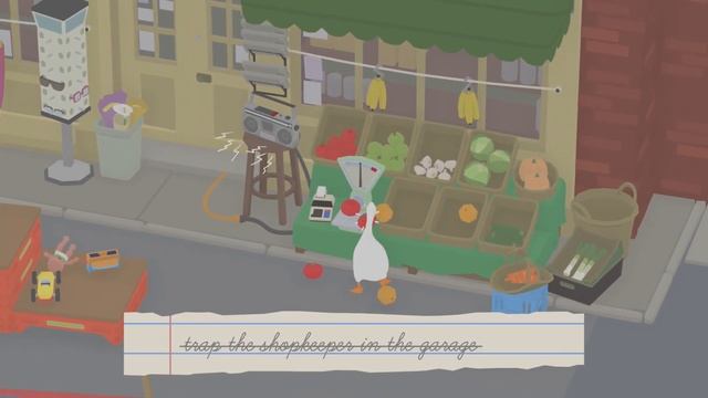 Noisy - Make the Shop Scales Go Ding (Secret) - Untitled Goose Game - Achievement Guide смотреть онлайн