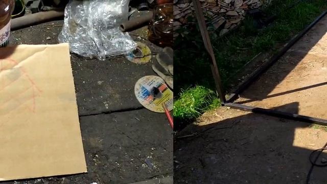 Беседка из профиля своими руками #1 смотреть онлайн