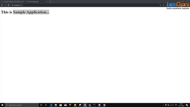 React Tutorial for Beginners | React Training Course Video Tutorial [2023] by igmGuru смотреть онлайн