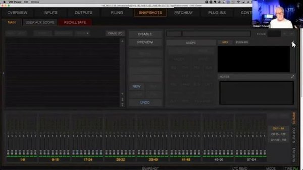 Using Avid VENUE | S6L Snapshots