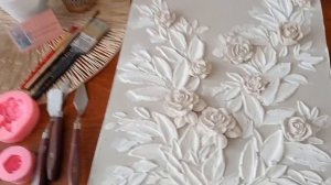 объемная #картина из гипса. #барельеф @DesignerGemma77