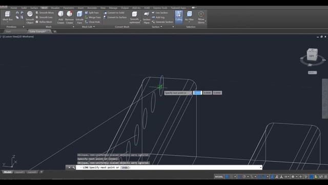 Beginner Tutorial 5 (AutoCAD 2017) - Designing a Guitar смотреть онлайн