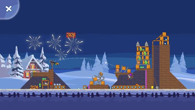 Angry Birds Friends. Hammy New Year 10 (06.01.2024). 3 stars. Passage from Sergey Fetisov смотреть онлайн