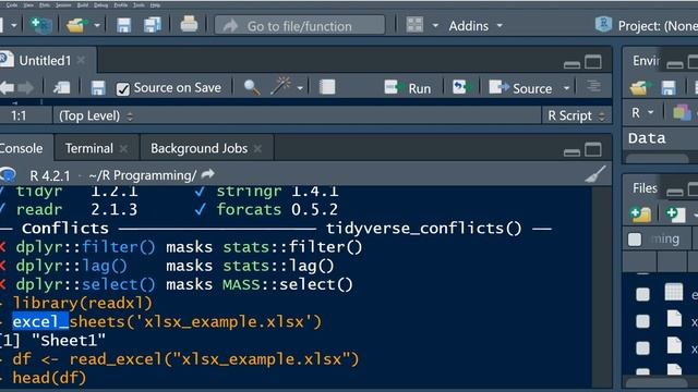 R programming Tutorial for beginners | How to load an excel file in r with tidyverse package смотреть онлайн