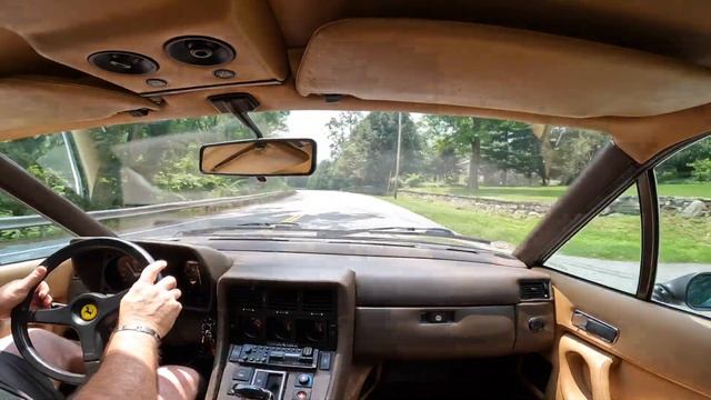 1987 Ferrari 412 test drive! смотреть онлайн