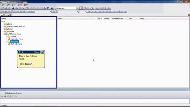 How to use Folders and Structure Content in UPK Developer - UPK Tutorials смотреть онлайн