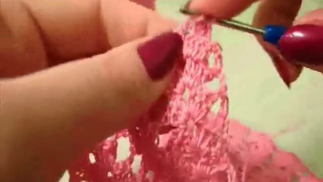 Платье крючком на девочку. Часть 2\Dress crocheted for a girl. Рart 2 (English subtitles) смотреть онлайн