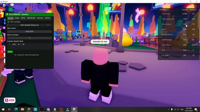 FREE ROBUX SCRIPT PASTEBIN 2022 (LITERALLY FREE ROBUX) Pls Donate Script ROBLOX