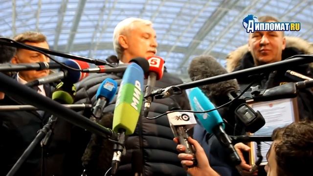 Георгий Полтавченко о стадионе «Зенит-Арена» смотреть онлайн